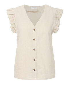 b.Young - BYFALAKKA RUFFLE SHIRT