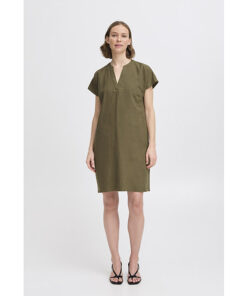b.Young - BYFALAKKA V NECK DRESS
