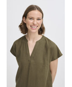 Alternative view of b.Young - BYFALAKKA V NECK DRESS