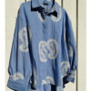 Qnuz Accessories - OVERSIZED SHIRT W. EMBRODERY