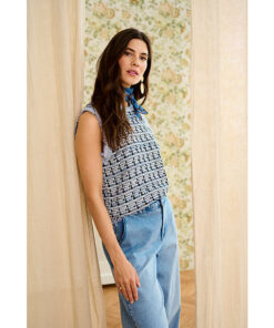 Cream - SLIPOVER VEST