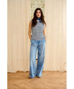 Alternative view of Cream - SLIPOVER VEST