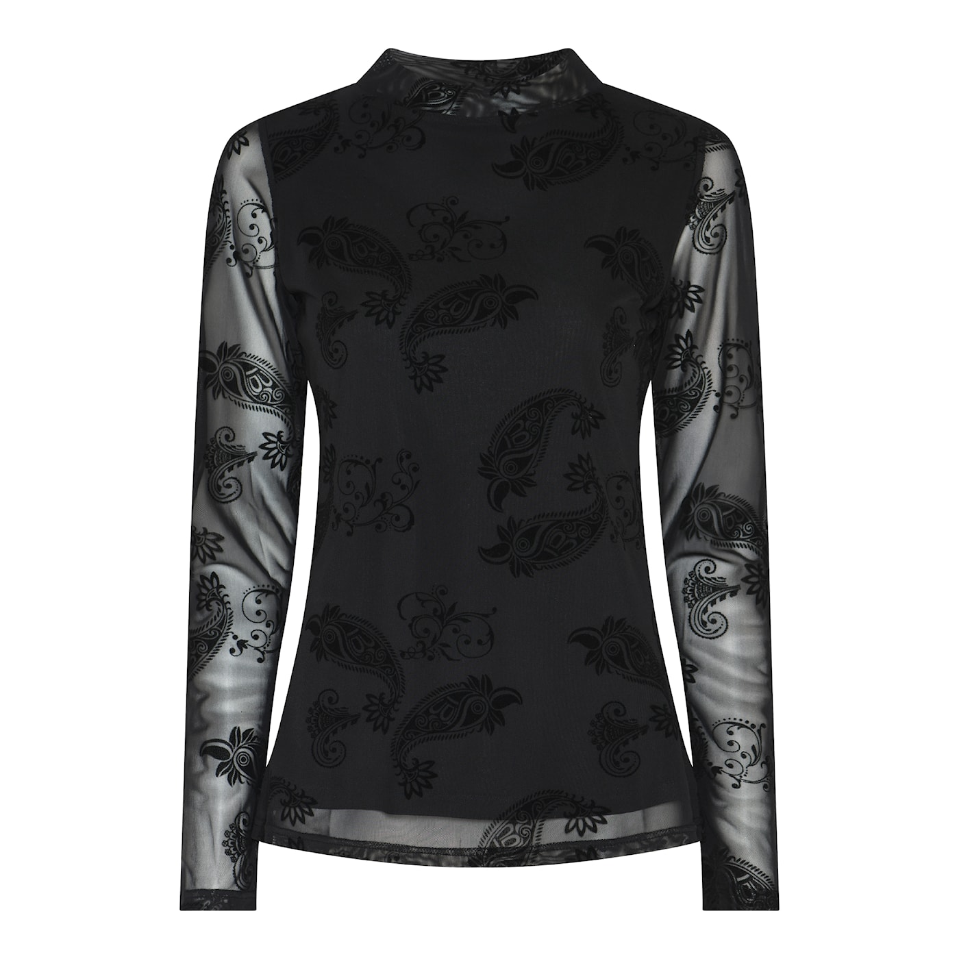 Soulmate bluse med mesh